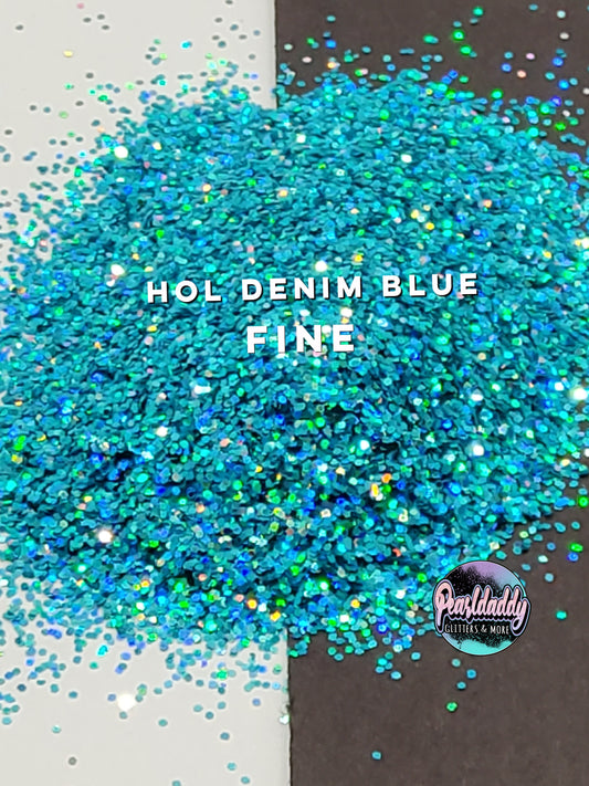 Holo Denim Blue
