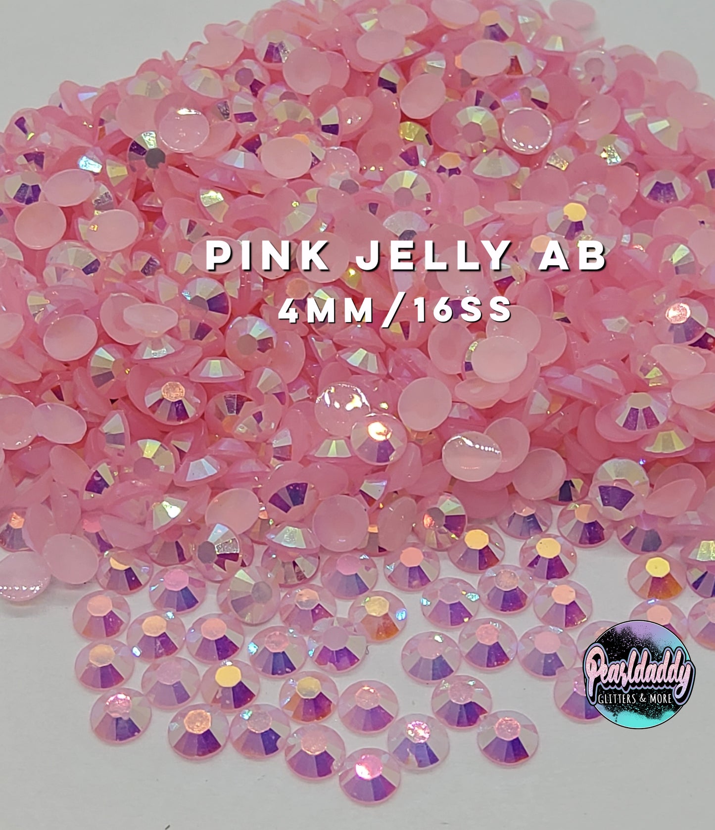 Pink Jelly AB Rhinestones