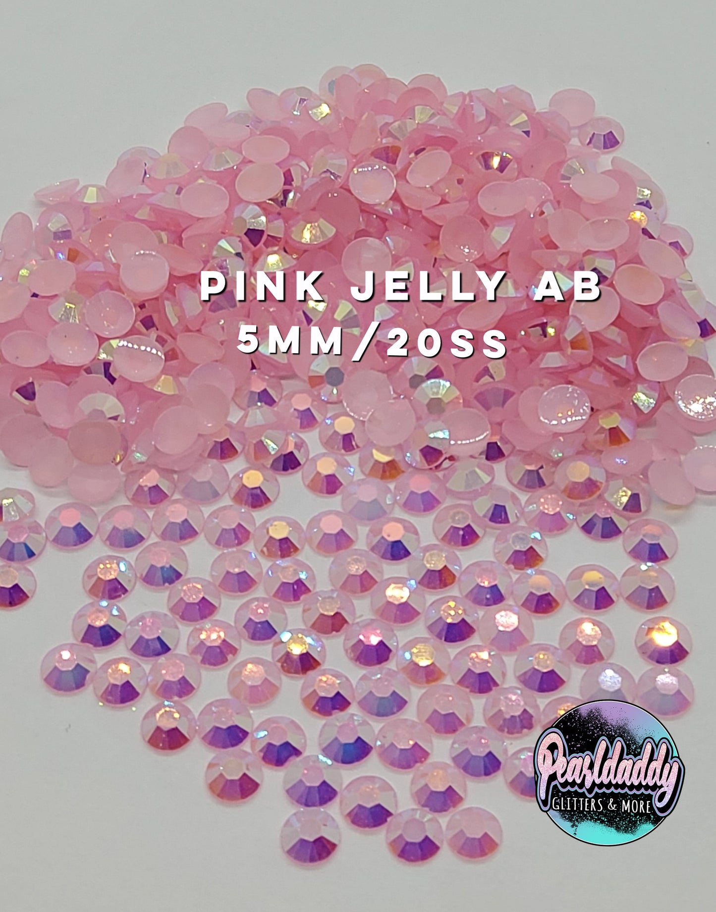 Pink Jelly AB Rhinestones