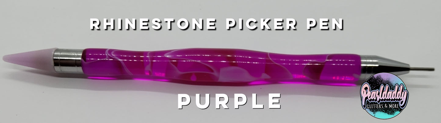 RHINESTONE PICKER PEN