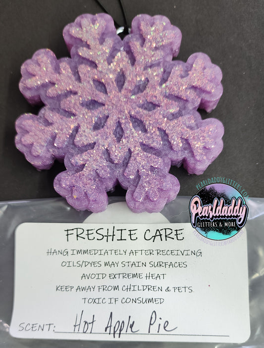 Snowflake Freshie