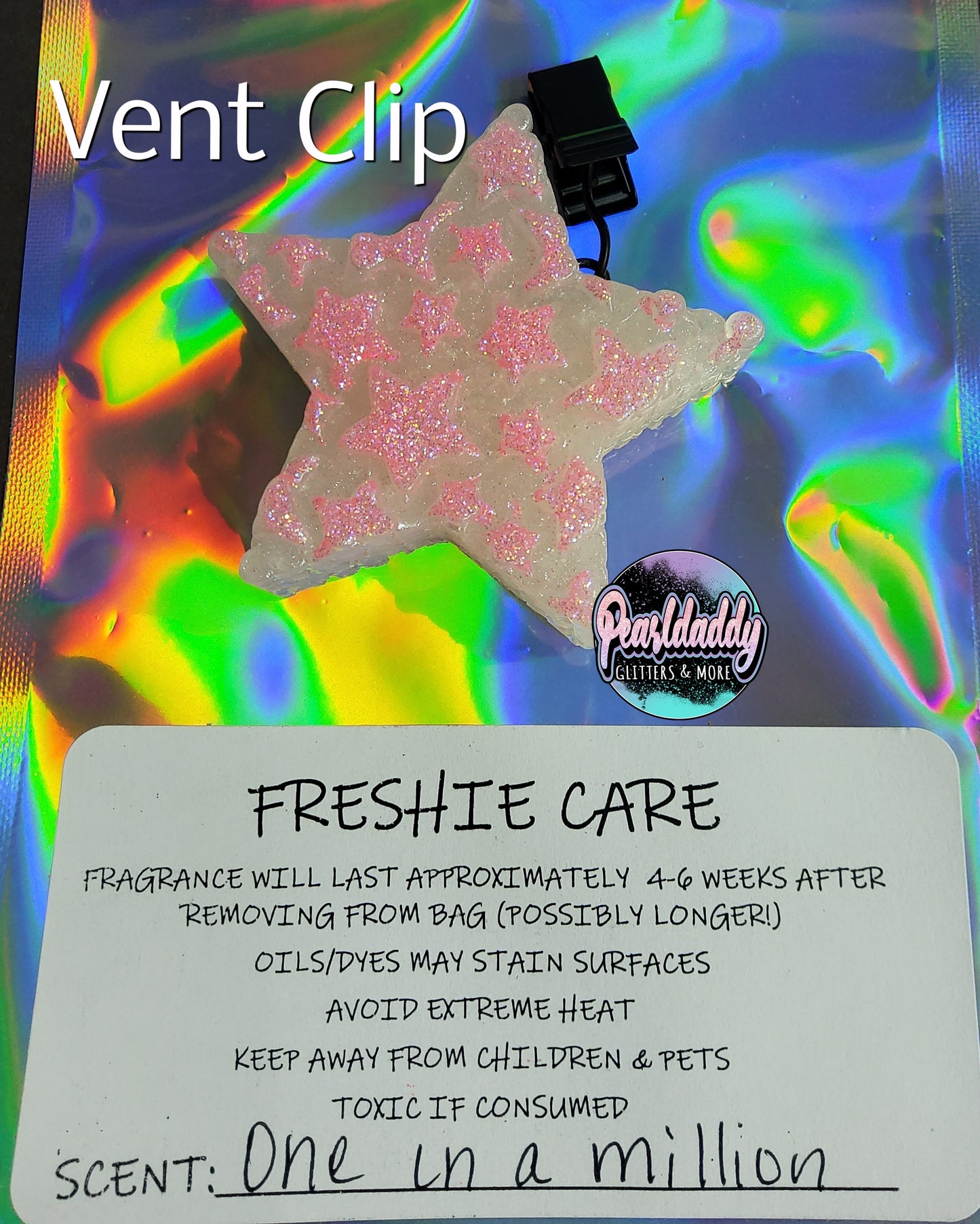 Star Vent Clip Freshie