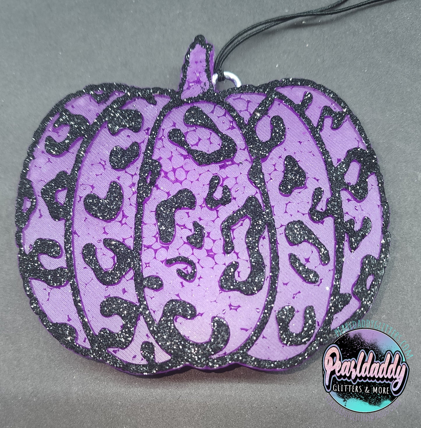 Pumpkin W/Leopard Print Freshie