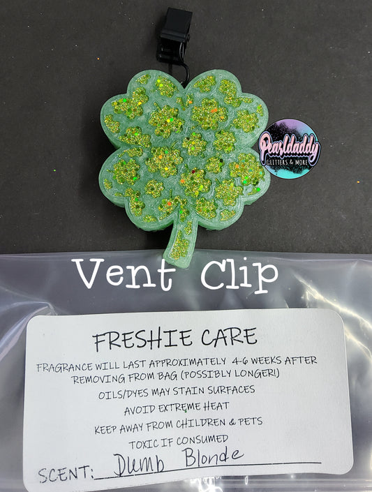 Clover Vent Clip Freshie